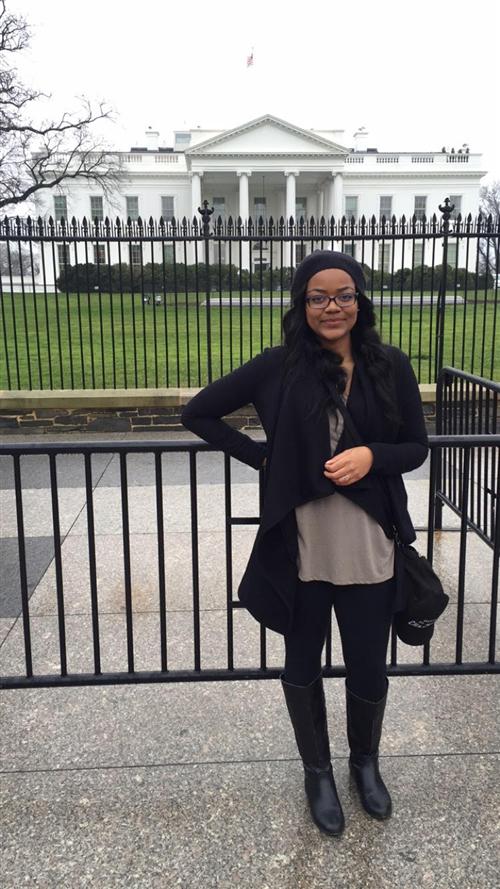 My visit to the White House in 2016. 